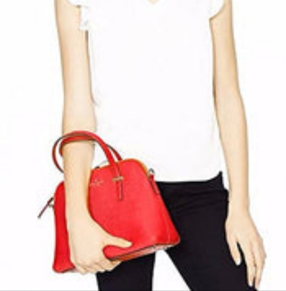 Kate Spade Red Handbag - Picture 2 of 9